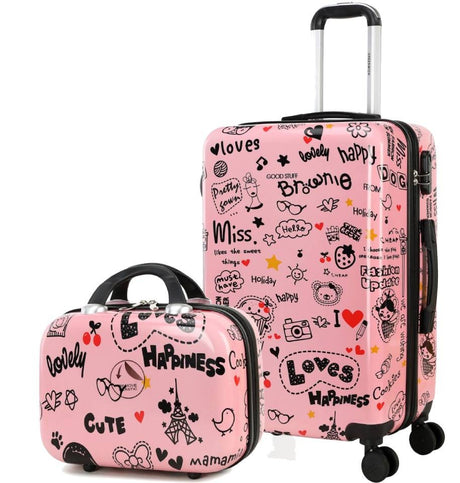 Pack Mala de poupança com Neceser LOVES