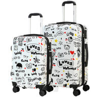 Deux matchs de valise LOVES de GREENWICH