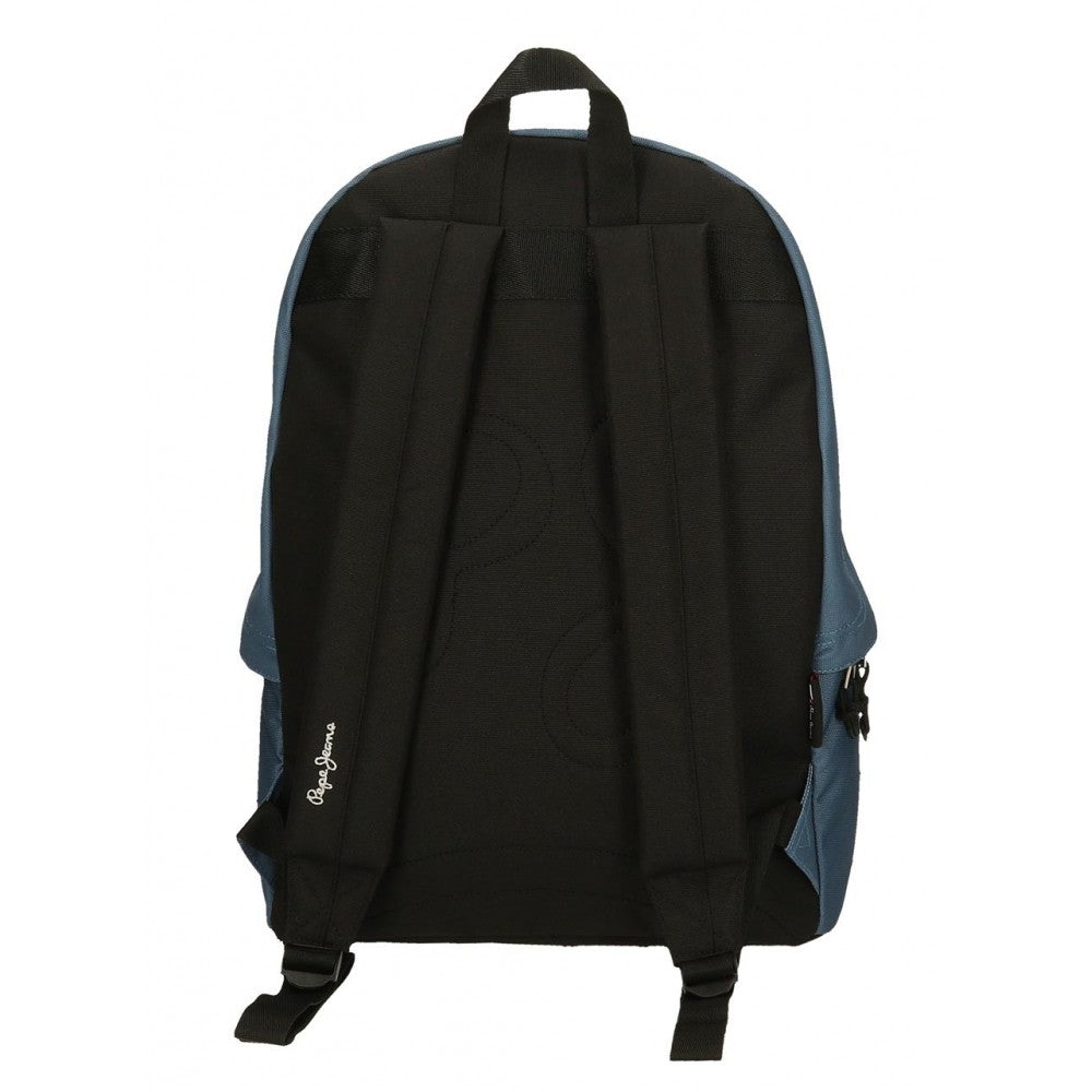 Reppu Pepe Jeans Aris + Sininen kotelo denim