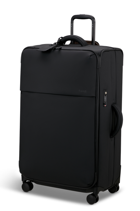 LIPAULT super grande valise 79cm PERDU DANS BERLIN - Black