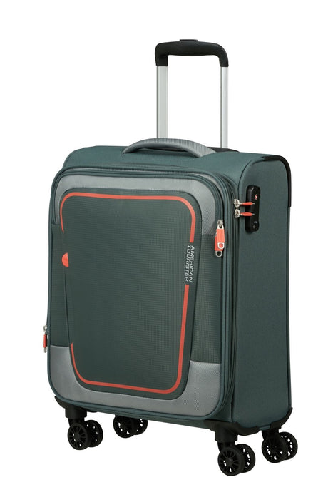 AMERICAN TOURISTER WALIZKA BLANDA EXTENSIBLE PULSONIC Kabinowy 55CM
