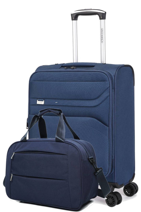 SET GREENWICH Cabin suitcase ECO-RECYCLED SINTRA 55CM + BOLSA TRAVEL BOSTON