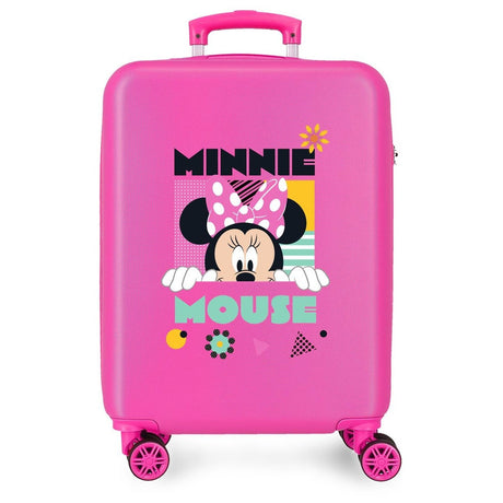 Cabin suitcase rigid Disney Minnie Geometric 55cm