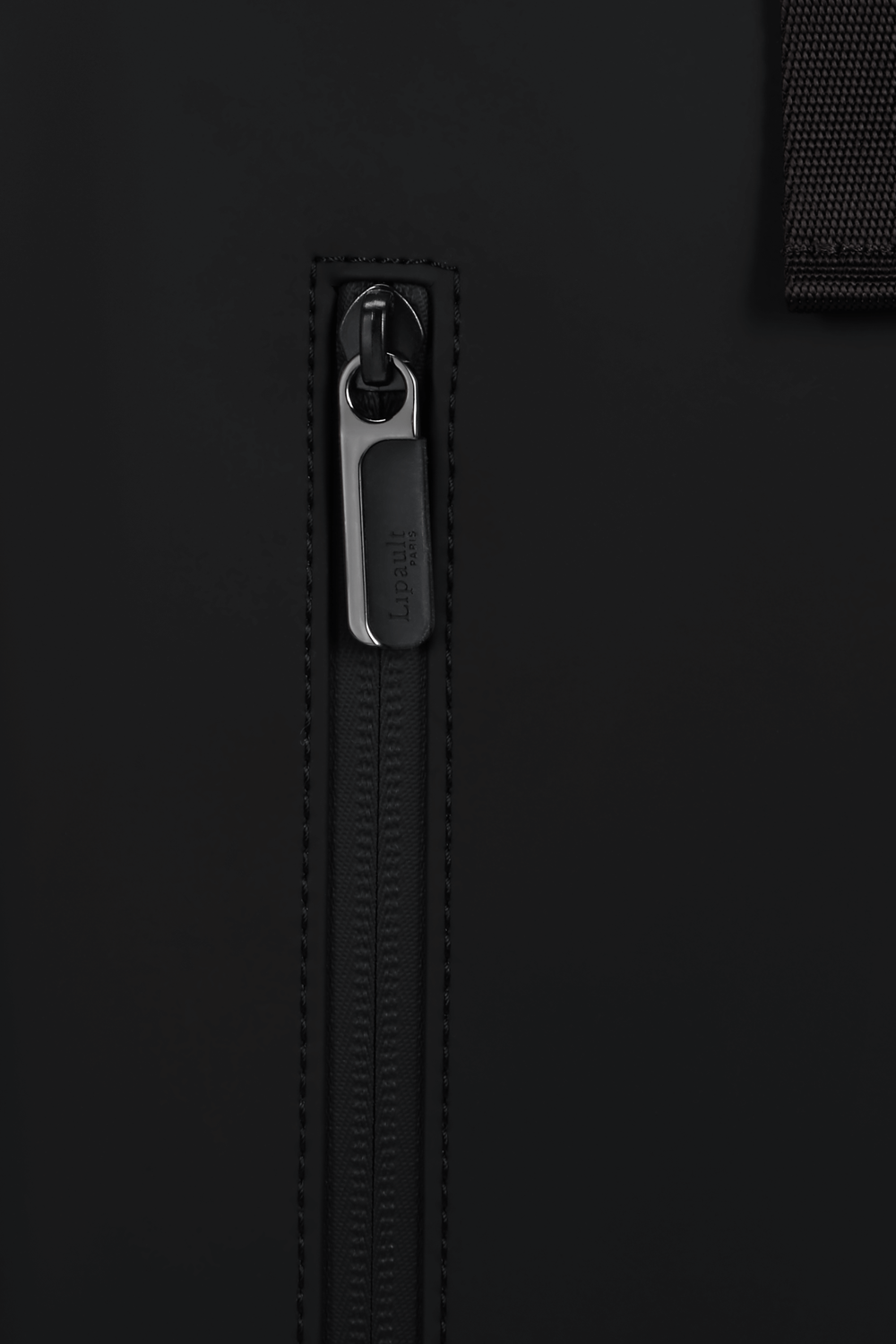 LIPAULT backpack rolltop 15,6" LOST IN BERLIN - Black