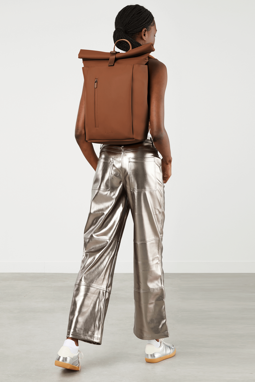 LIPAULT backpack rolltop 15,6" LOST IN BERLIN - Nutsy nut