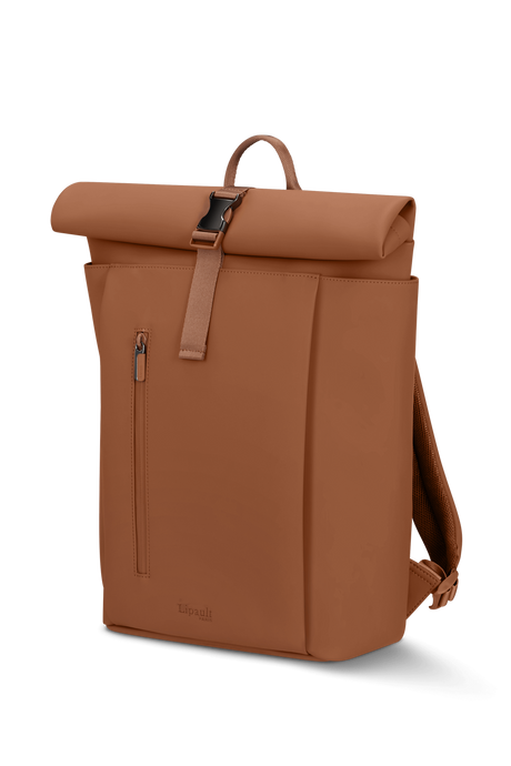 LIPAULT mochila rolltop 15,6" LOST IN BERLIN - Nutsy nut