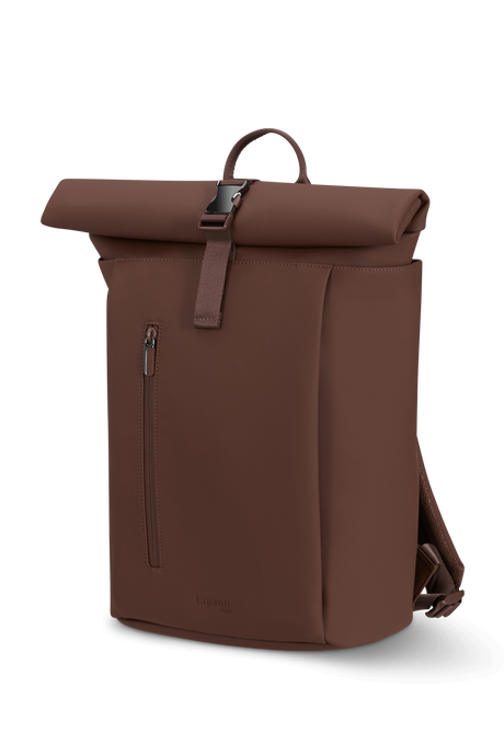 LIPAULT mochila rolltop 15,6" LOST IN BERLIN - Spiced mocha