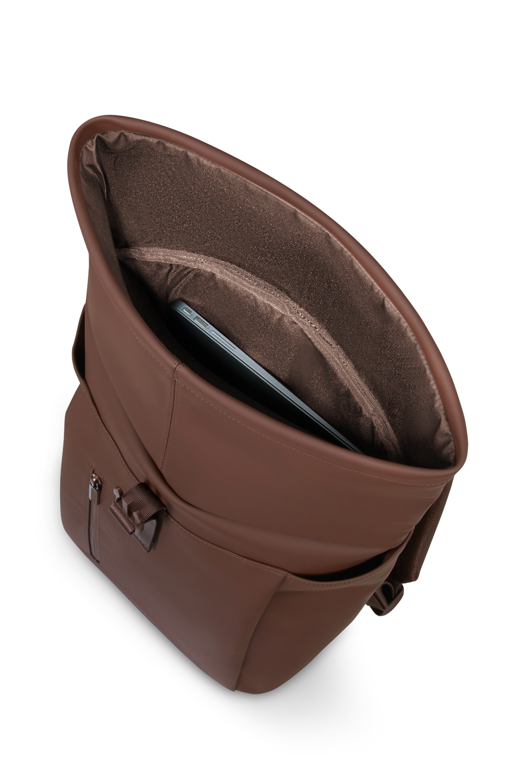 LIPAULT backpack rolltop 15,6" LOST IN BERLIN - Spiced mocha
