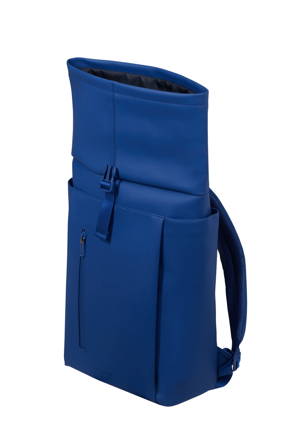 LIPAULT backpack rolltop 15,6" LOST IN BERLIN - Blue me away