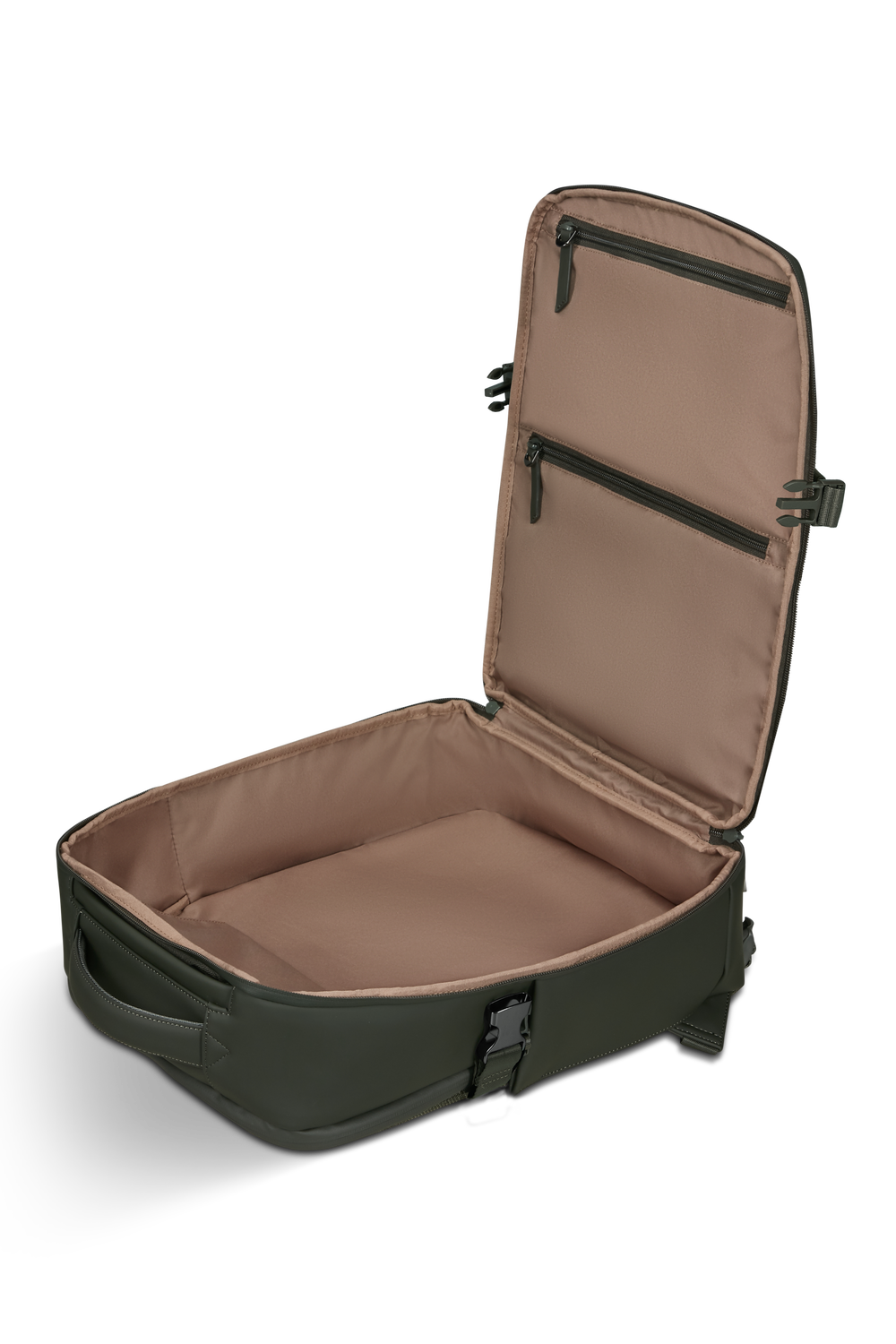 LIPAULT pro 16" rygsæk LOST IN BERLIN - Mørkt mos