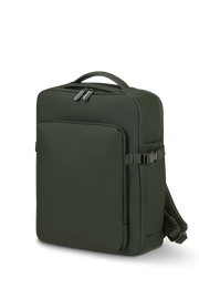 LIPAULT 16" Profi-Rucksack LOST IN BERLIN - Dunkles Moos