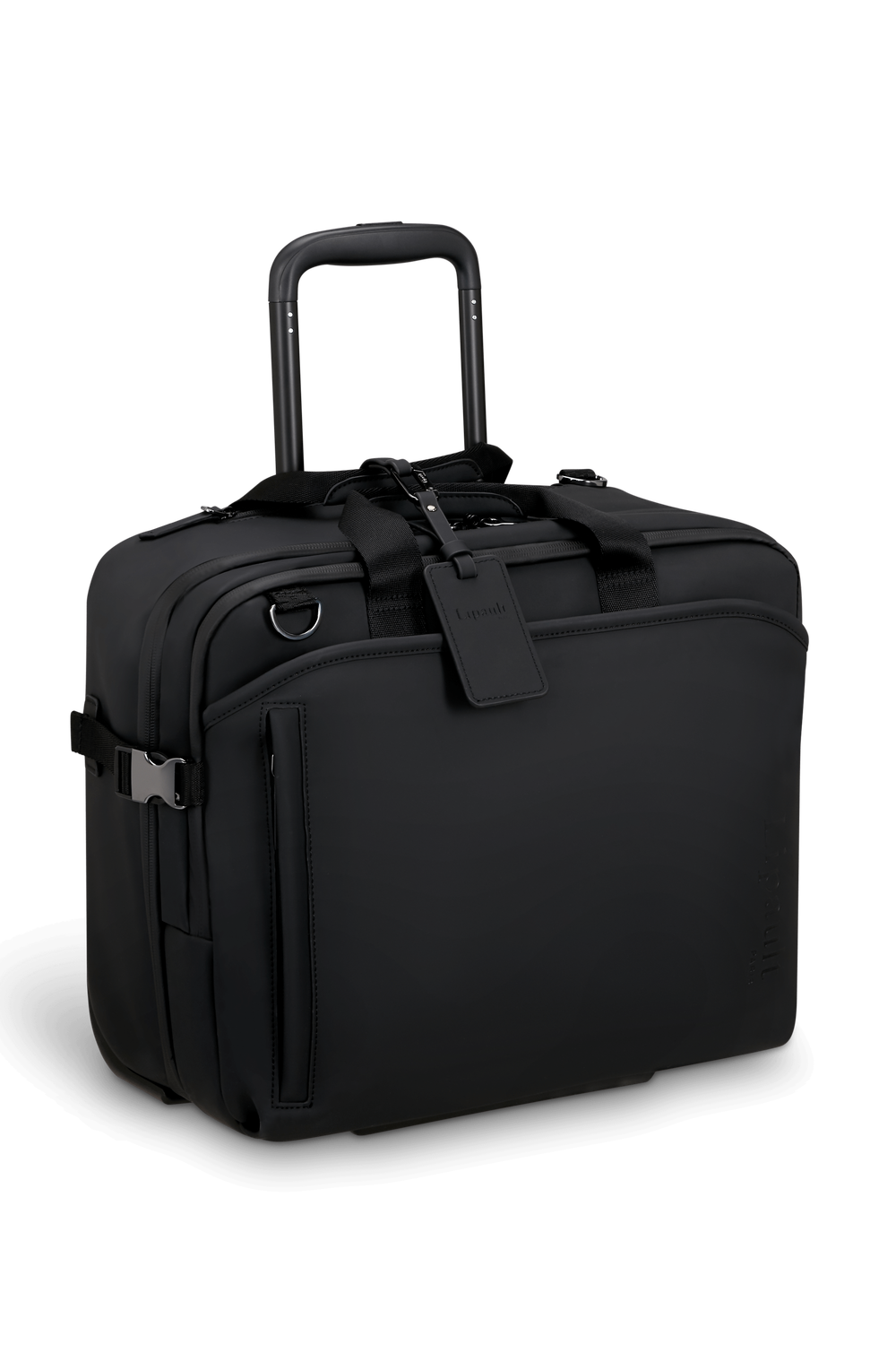 LIPAULT rolling tote 16" LOST IN BERLIN - Black