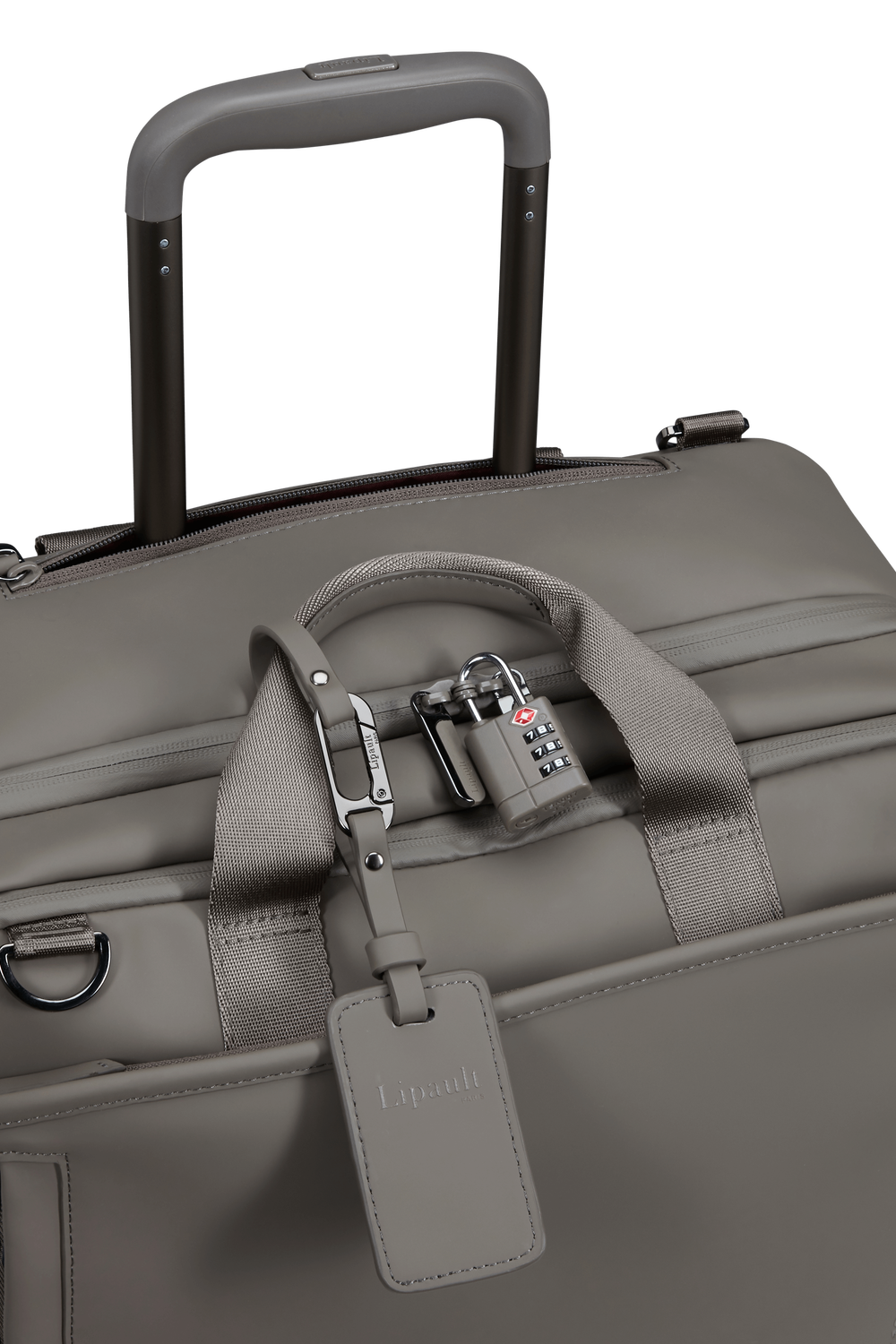 LIPAULT rolling tote 16" LOST IN BERLIN - Black
