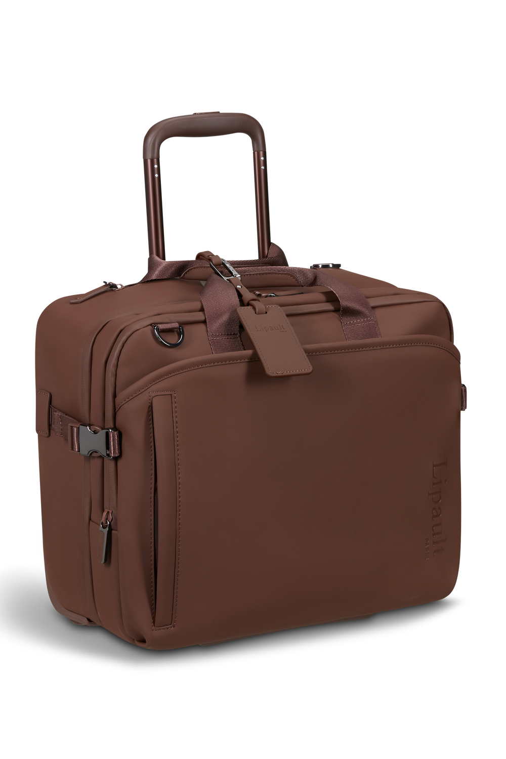 LIPAULT rolling tote 16" LOST IN BERLIN - Black