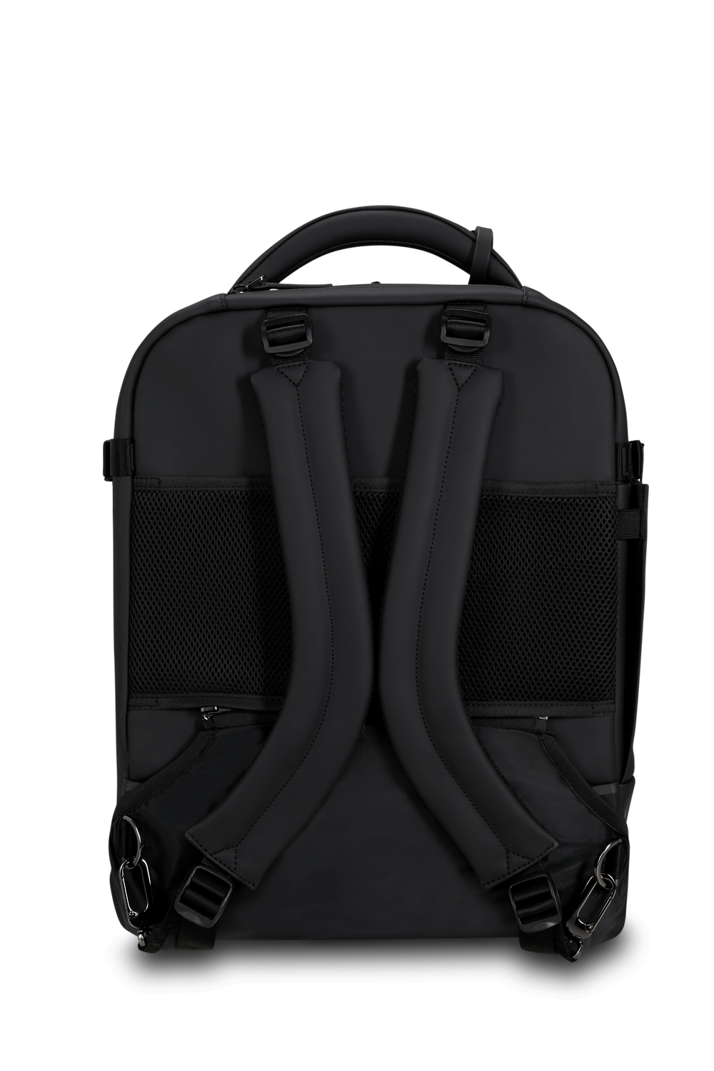 LIPAULT pro backpack with wheels 16" LOST IN BERLIN - Black
