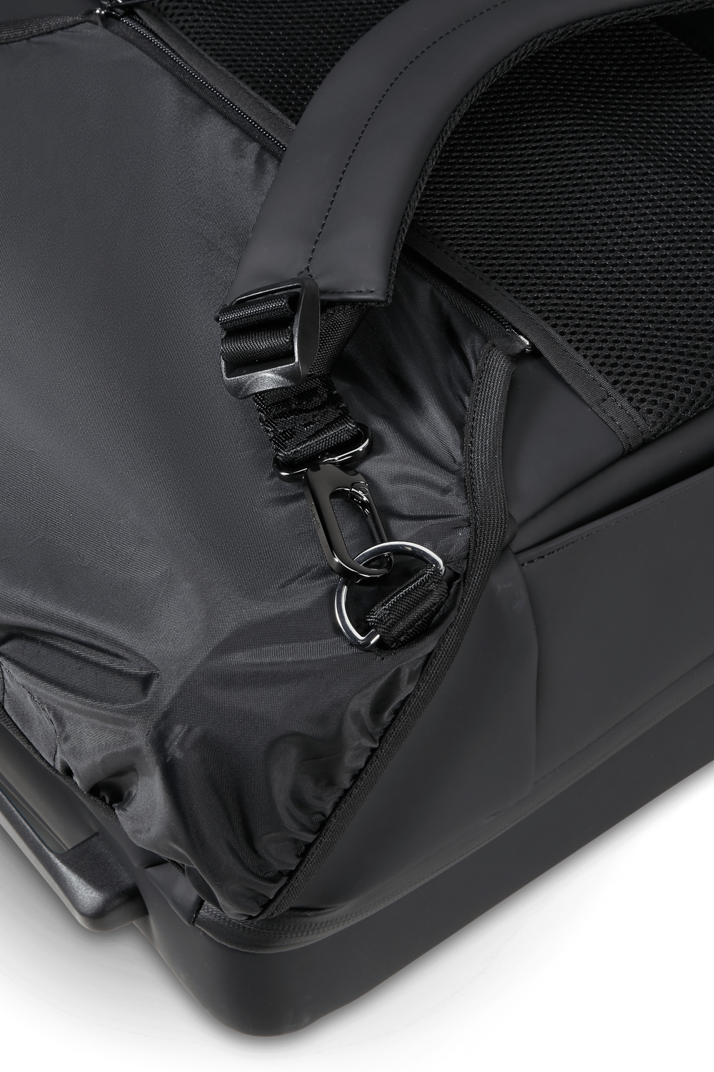 LIPAULT pro backpack with wheels 16" LOST IN BERLIN - Black