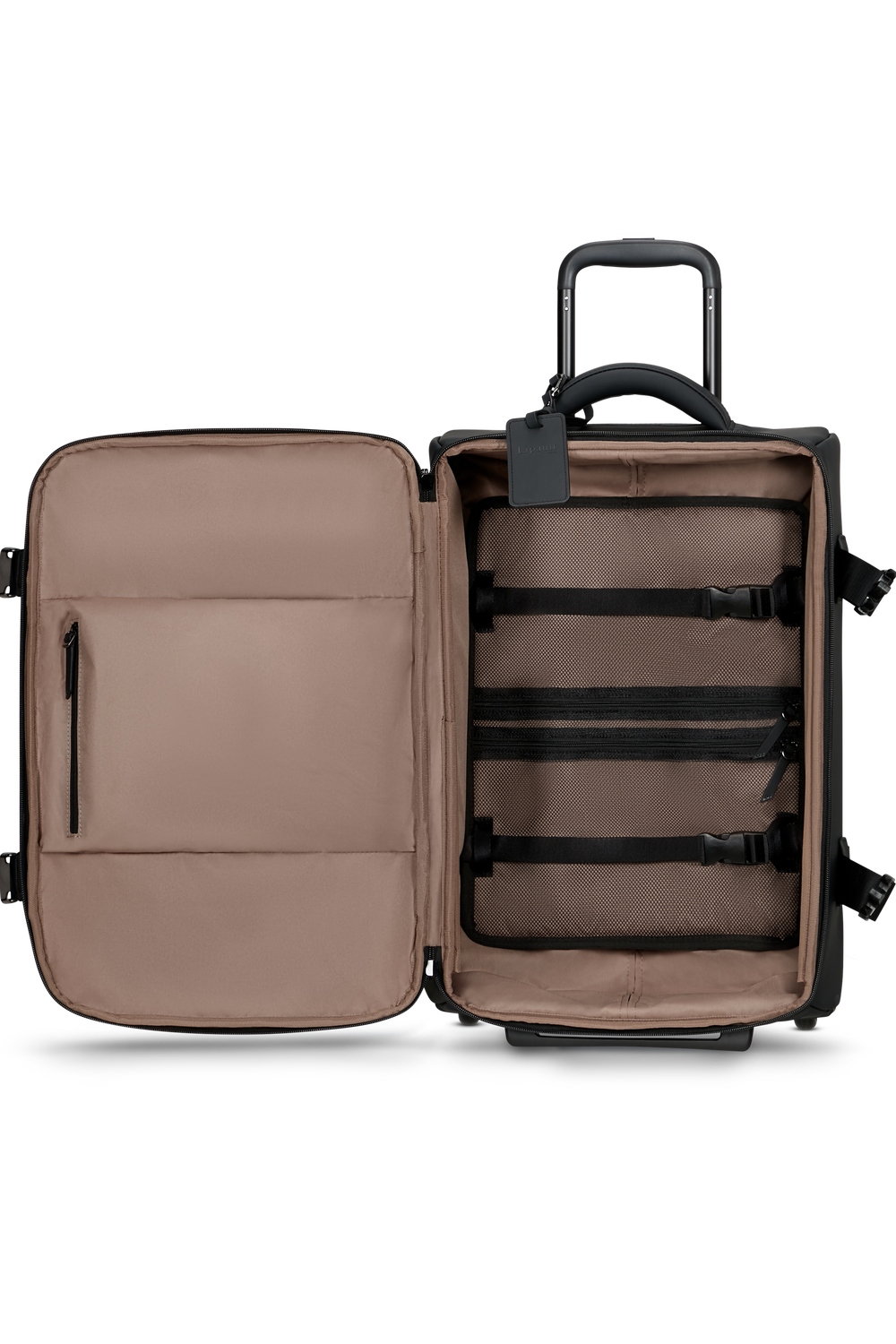 LIPAULT bolsa voyager sur roues Exil 55cm LOST IN BERLIN - Black