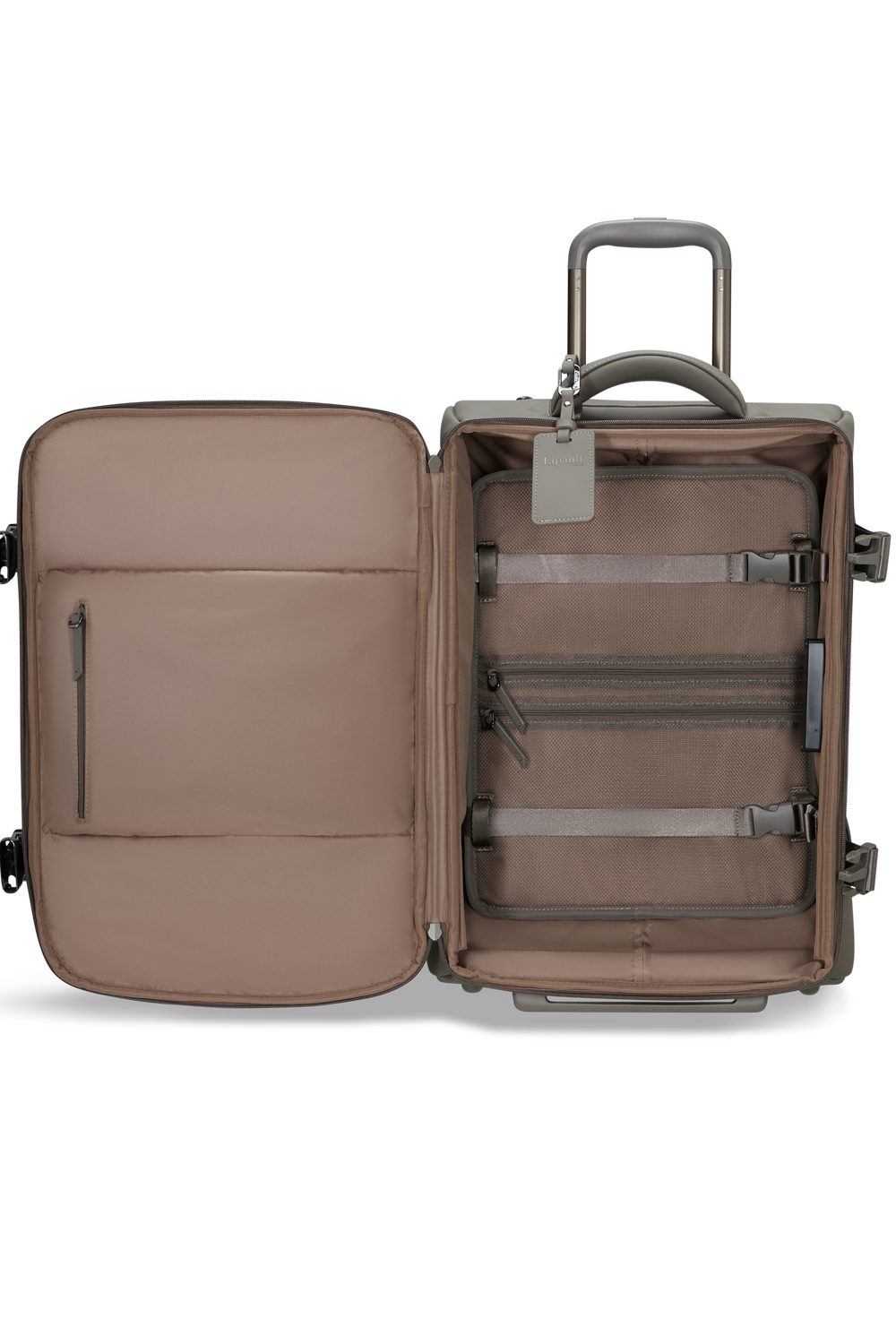 LIPAULT bolsa de viaje con ruedas Exile 55cm LOST IN BERLIN - Ash stone