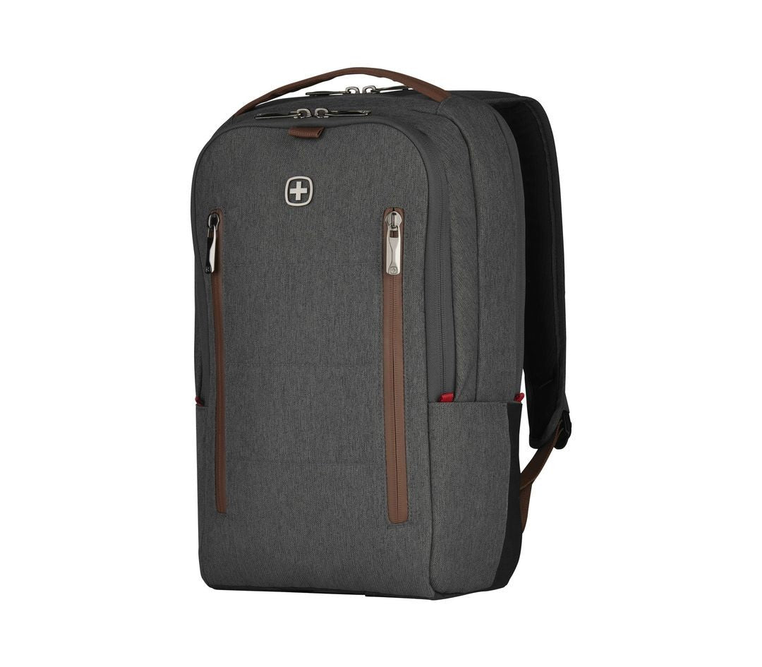 WENGER MOCHILA CITY UPGRADE 16" CON TIRA DE BANDOLERA Y BOLSO DE DÍA