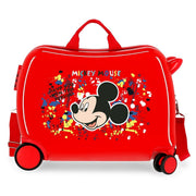Suitcase pour enfants 2 roues multidirectionnelles MICKEY COLOUR MAYHEM