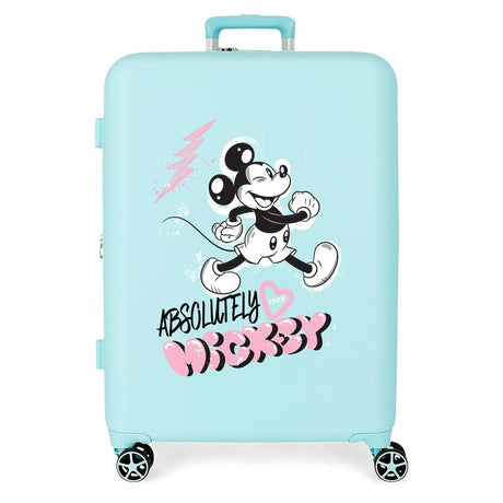 Mala mediana rígida Disney MICKEY FRIENDLY 70cm Nude