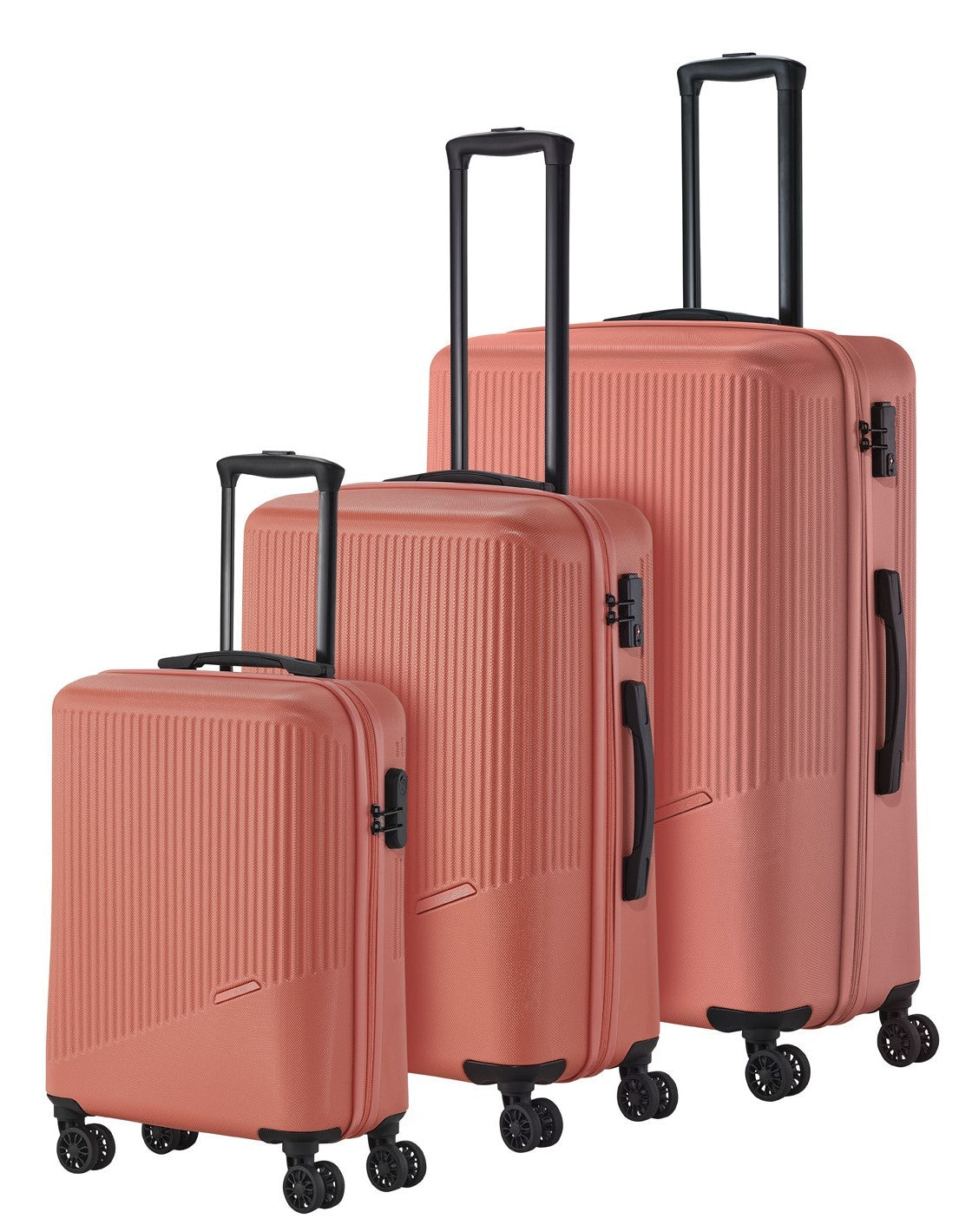 SET TRAVELITE Rigid suitcases BALI 77CM/67CM/55CM