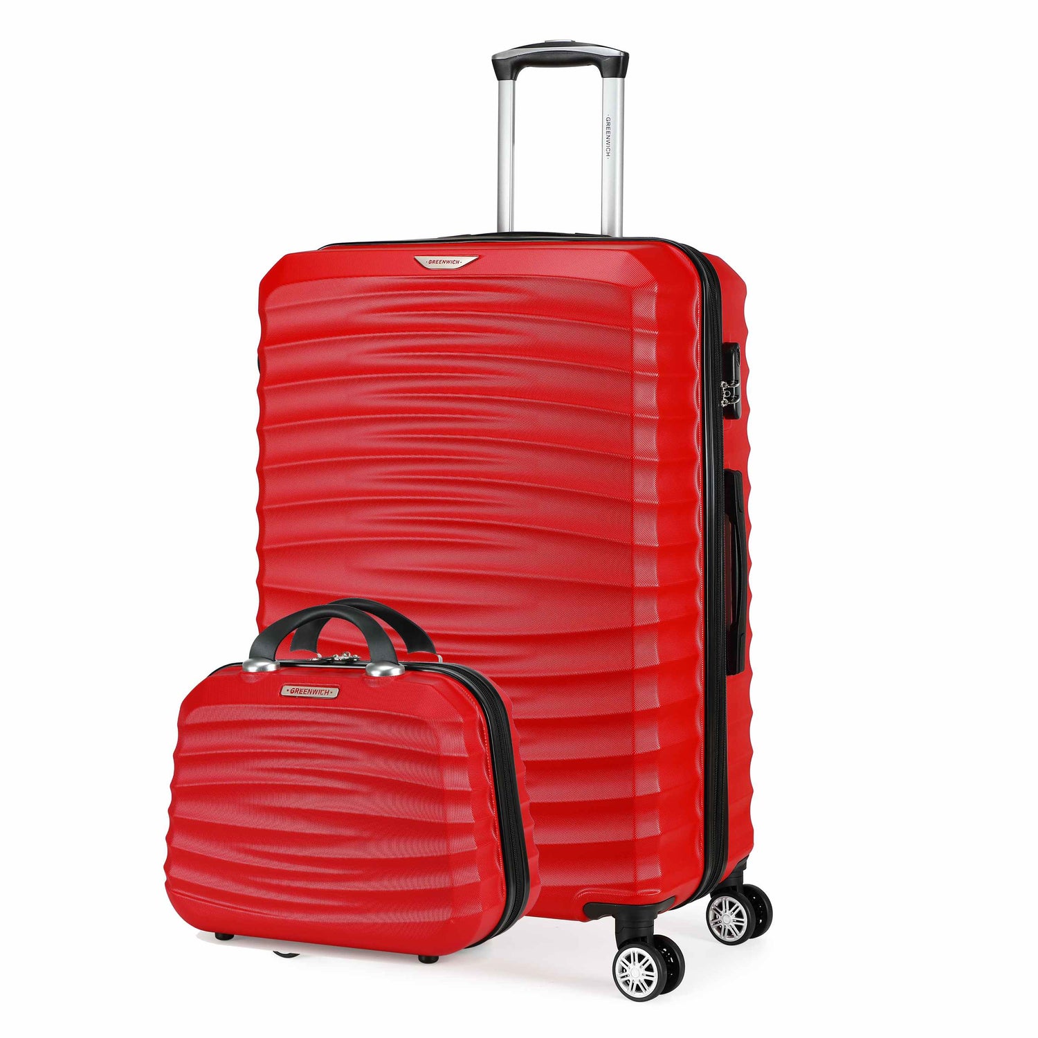 GREENWICH set Großer Koffer extensible y neceser FEZ