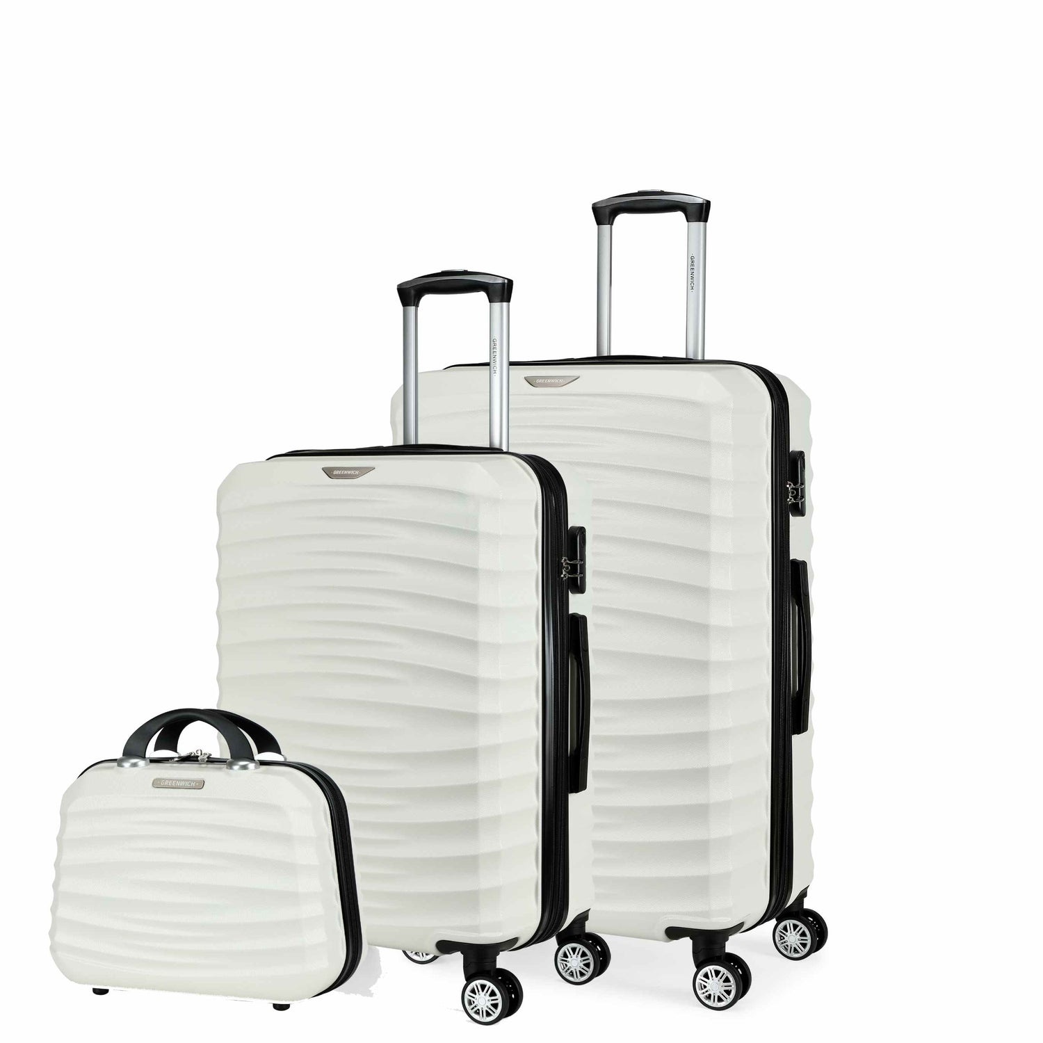 GREENWICH SET Von zwei Koffern und NECESER FEZ