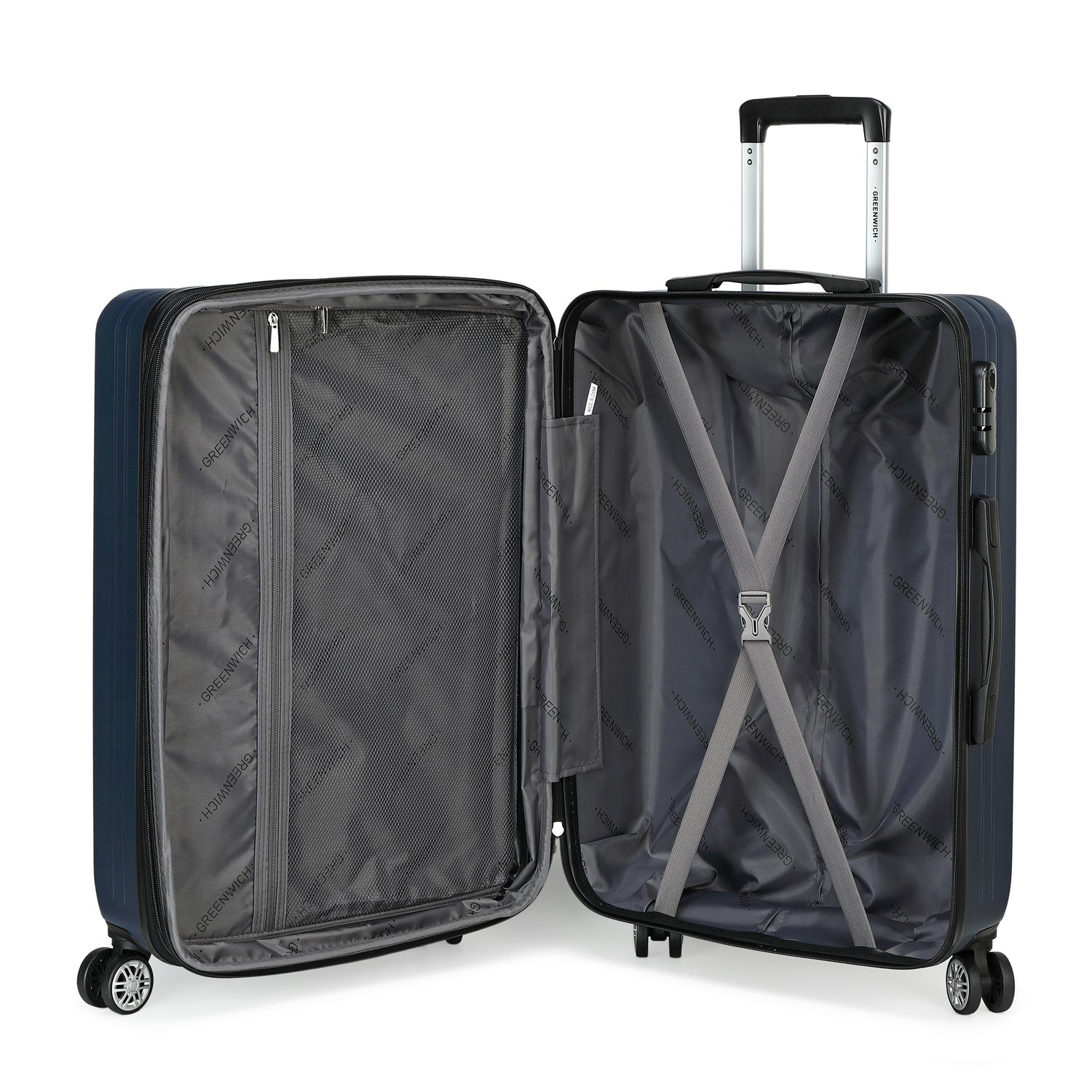 GREENWICH Mala de cabine Extensible easy acces Niza 55cm