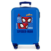 Kabinenkoffer Spiderman Hero starr 55cm Blau