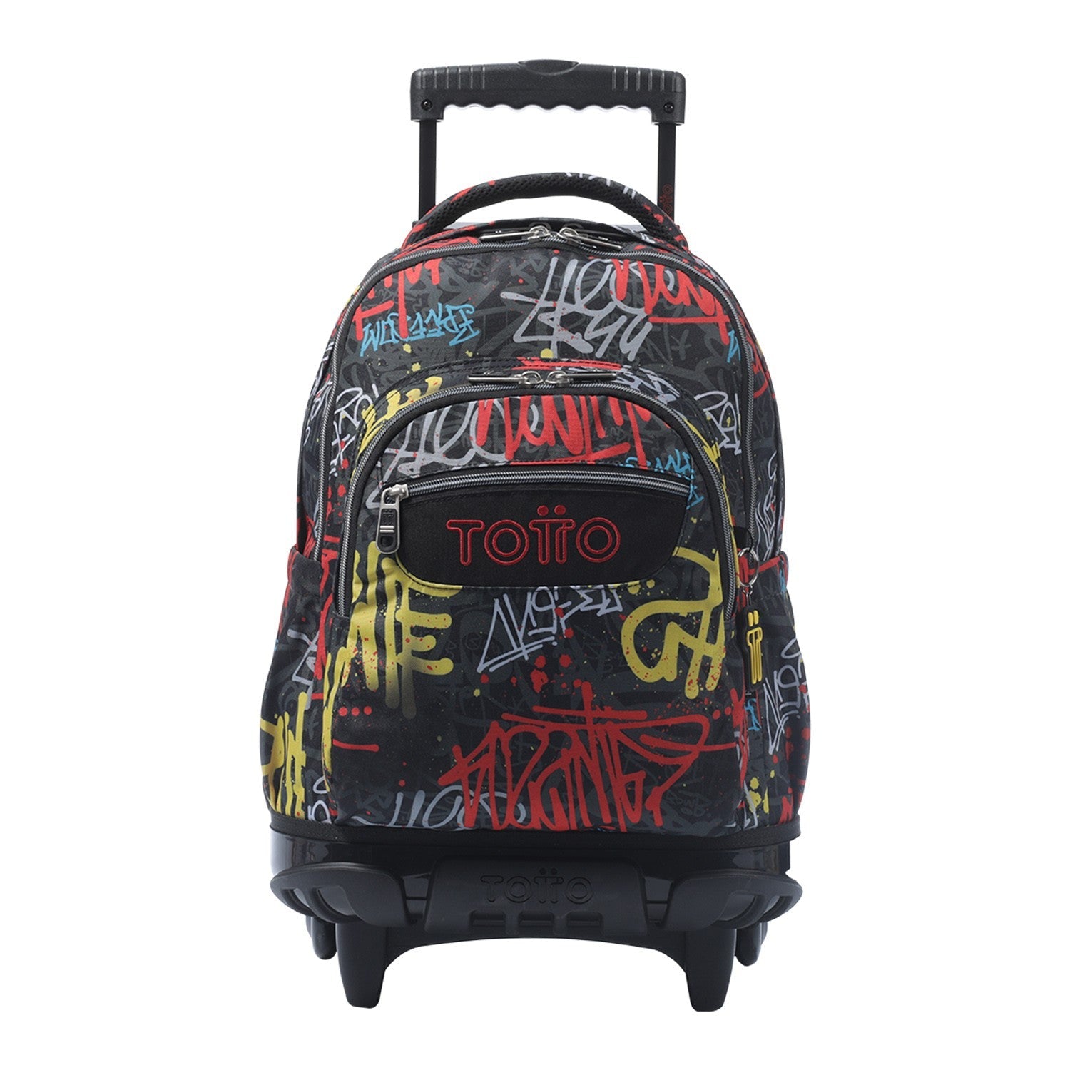TOTTO School backpack with wheels - lines - 6CS Grafil