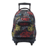 TOTTO School backpack with wheels - lines - 6CS Grafil