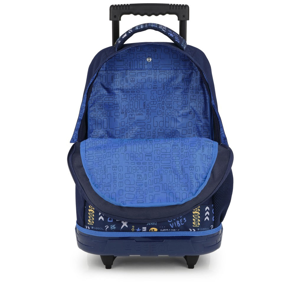 GABOL Zaino scolastico con ruote SKULL