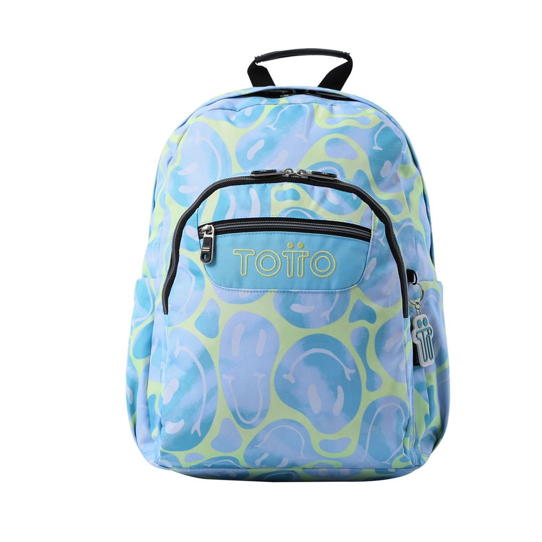 TOTTO School backpack - Acuareles 2AU Happy Flow