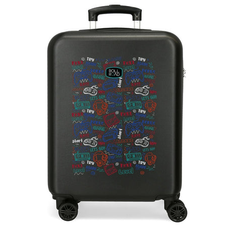 Valise cabine Roll Road Next Level rigide 55cm noir