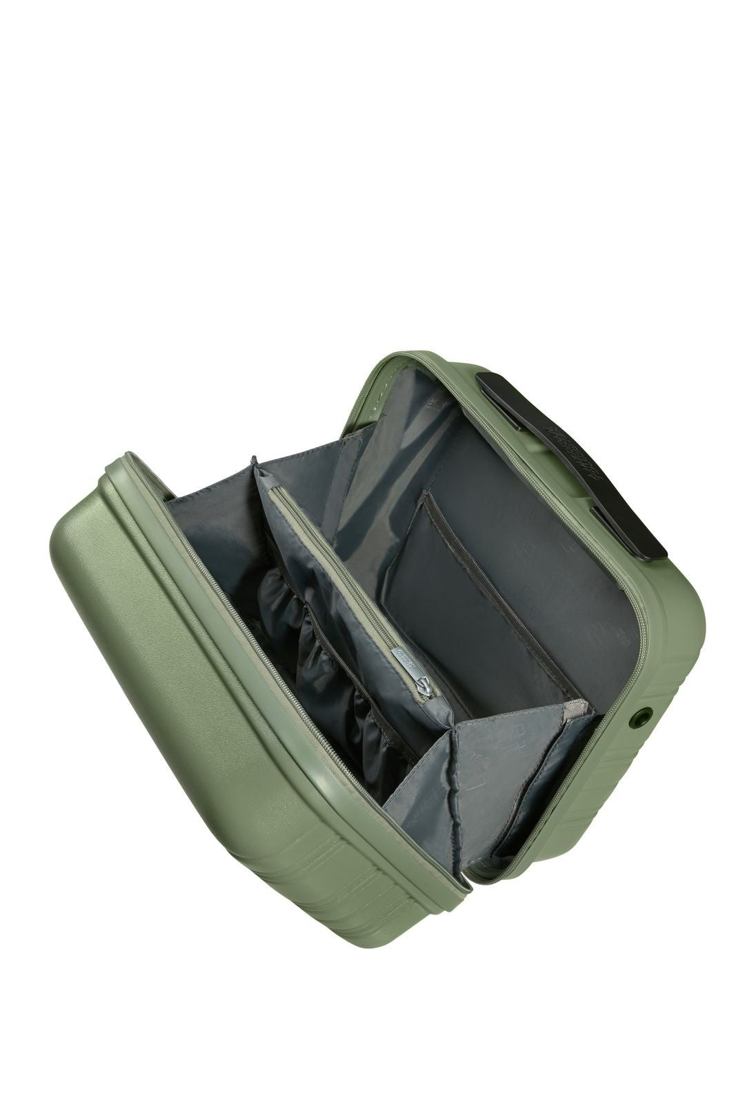 AMERICAN TOURISTER SET DI Valigia da cabina e NECESER RIGIDO HIGH TURN GRIGIO