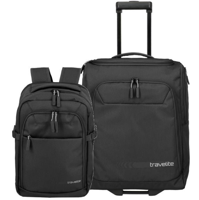 PACK TRAVELITE TROLLEY CABIN 55CM + Backpack KICK OFF