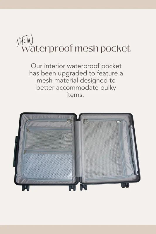 MIAMILY Cabin suitcase With seat -CARRY ON- Midnight Black