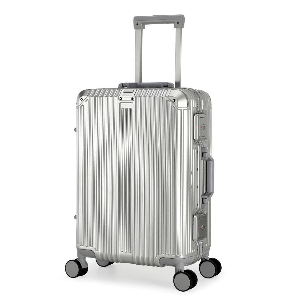 GREENWICH Aluminum suitcase FRAME DOHA 58cm en Maletas Greenwich