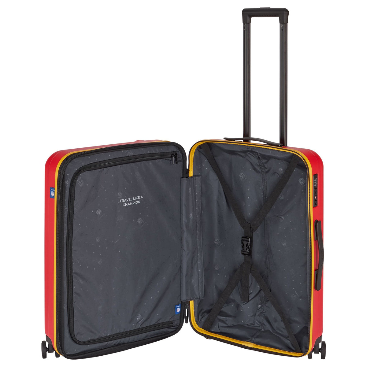 Travelite Nfl Medium Suitcase Extensible 67Cm Kansas City Chiefs
