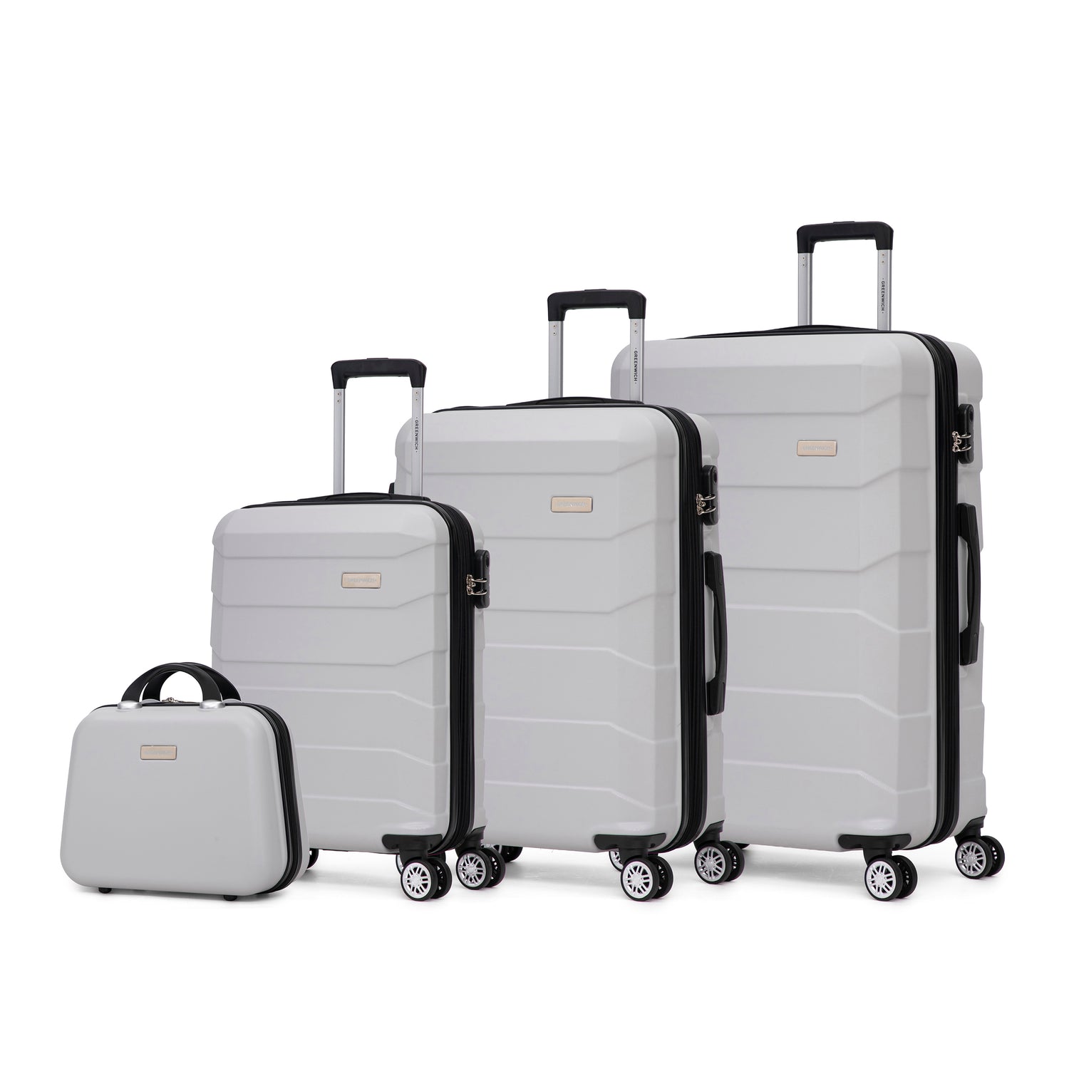Set laajennettavia matkalaukkuja Budapest kanssa Neceser Greenwich