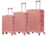 GREENWICH Set von ALUMINIUM-Koffer FRAME 55cm/69cm/78cm DOHA