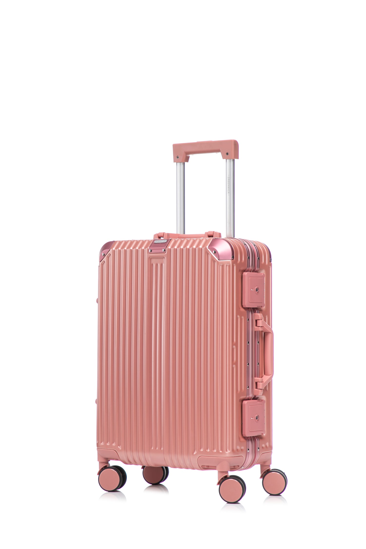 GREENWICH Set von ALUMINIUM-Koffer FRAME 55cm/69cm/78cm DOHA