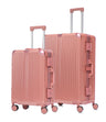 GREENWICH set small suitcase 56cm + large 78cm ALUMINUM suitcase FRAME DOHA