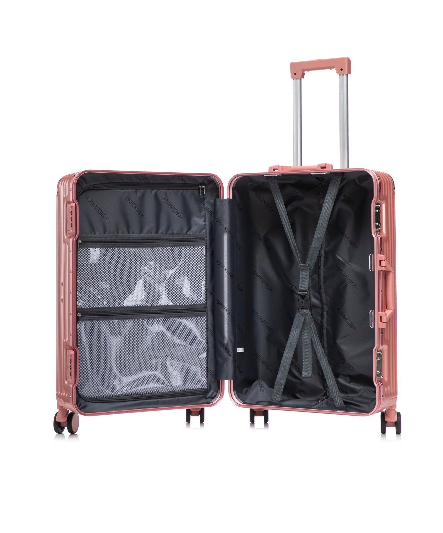 GREENWICH medium suitcase 68cm ALUMINUM FRAME DUBAI