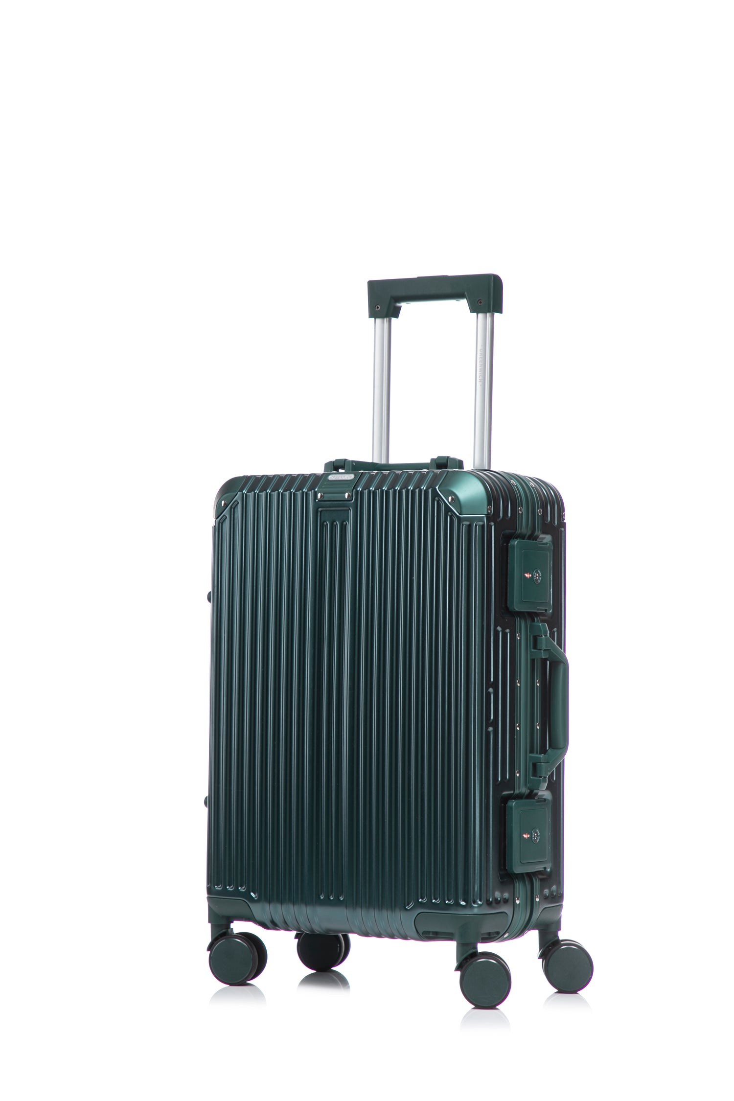 GREENWICH Set von ALUMINIUM-Koffer FRAME 55cm/69cm/78cm DOHA