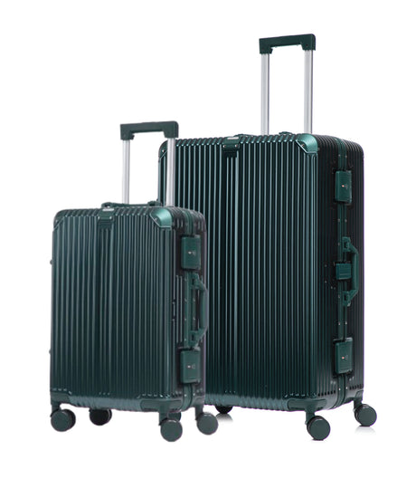 GREENWICH set de maleta pequeña 56cm + maleta grande 78cm ALUMINIO FRAME DOHA