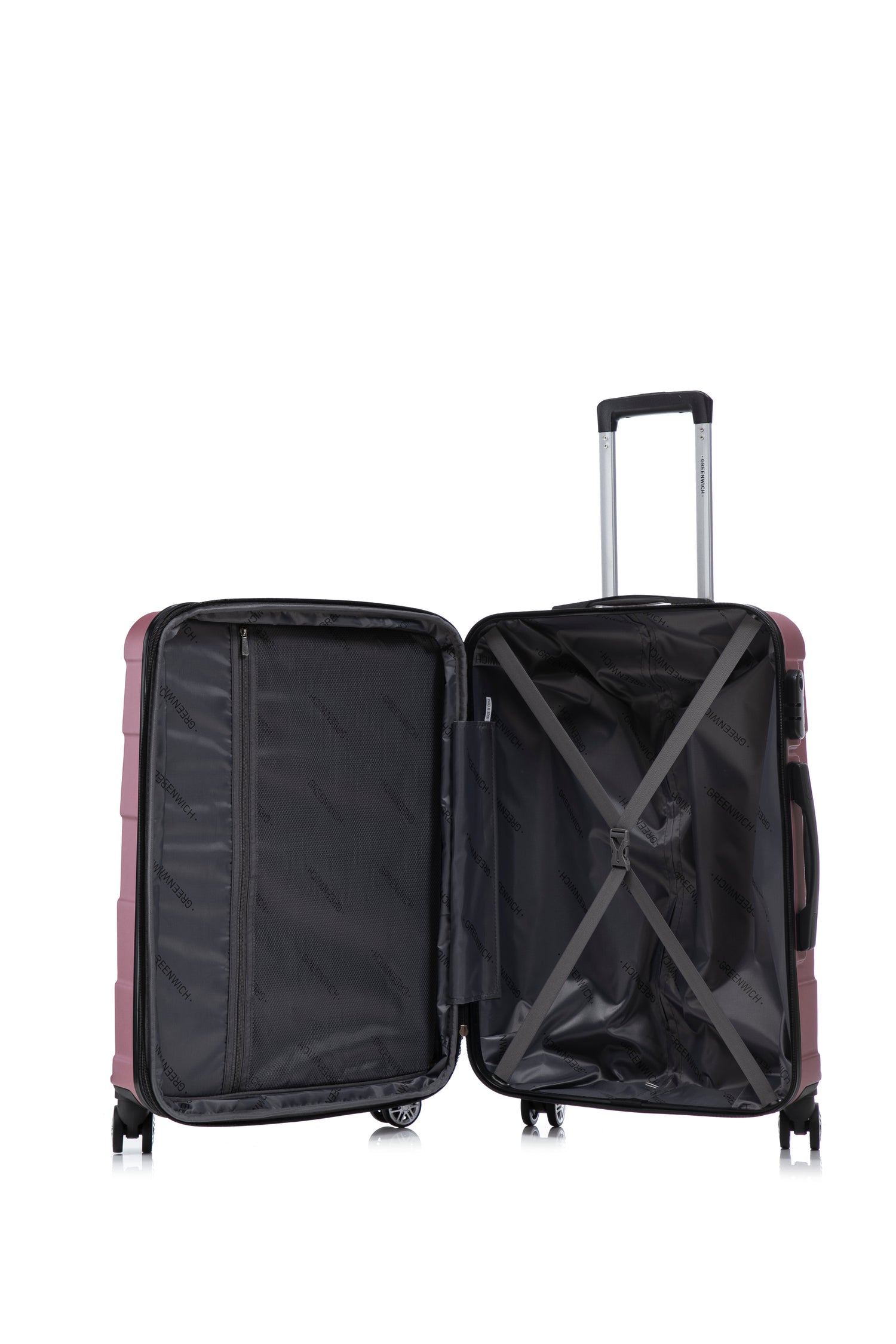 Extensible medium and small suitcase set BUDAPEST of Greenwich