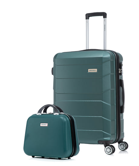 Juego de Maleta Mediana Extensible y Neceser BUDAPEST de Greenwich