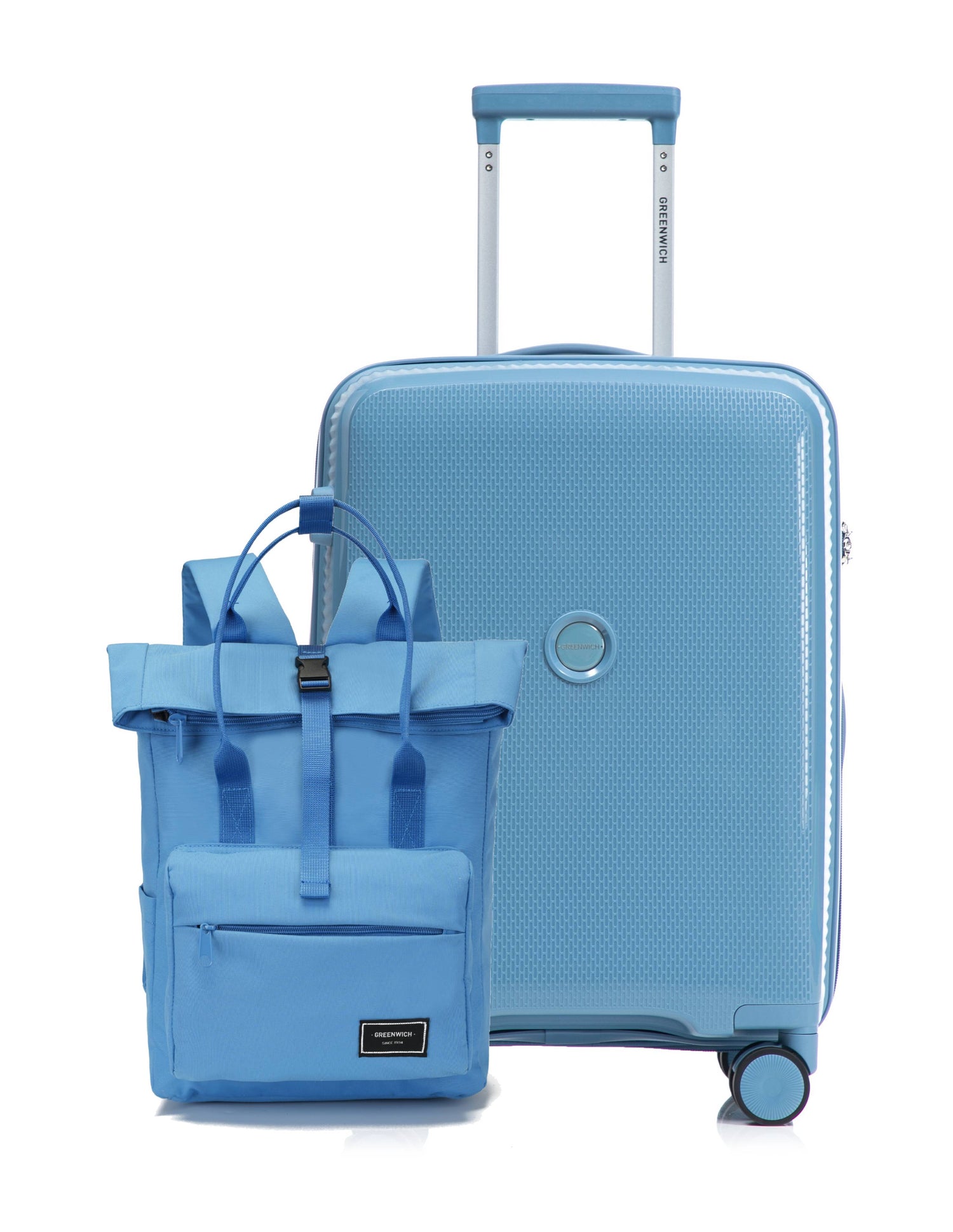 GREENWICH set 15L Rucksack FABER + Kabinenkoffer ARUBA